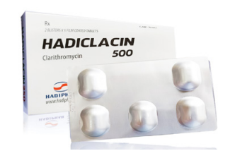HADICLACIN điều trị nhiễm vi khuẩn nhạy cảm